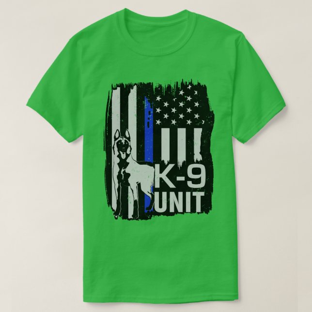 Malinois K9 Unit T-Shirt (Design Front)