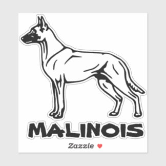 Malinois Shepherd Car Sticker