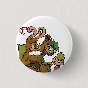 Mall Krampus 3 Cm Round Badge