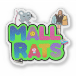Mall Ratz Logo Sticker