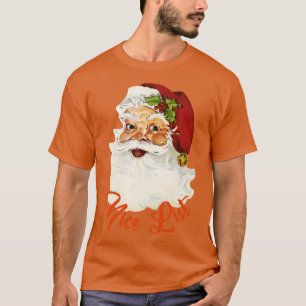 Mall Santa Nice List no 1 T-Shirt
