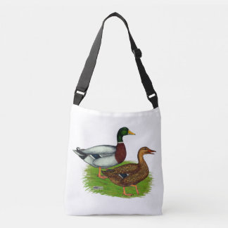 Mallard Drake and Duck Crossbody Bag
