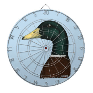 Mallard Drake Head Dartboard