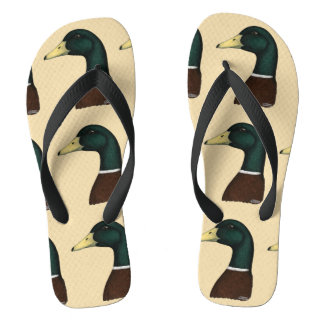 Mallard Drake Head Jandals