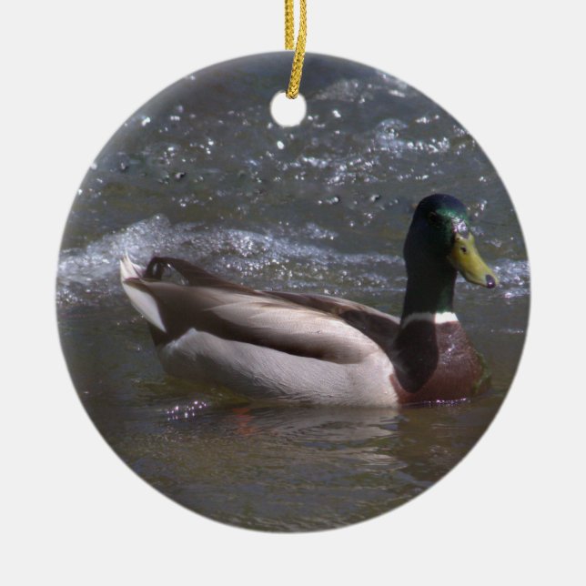 Mallard Drake Ornament (Front)