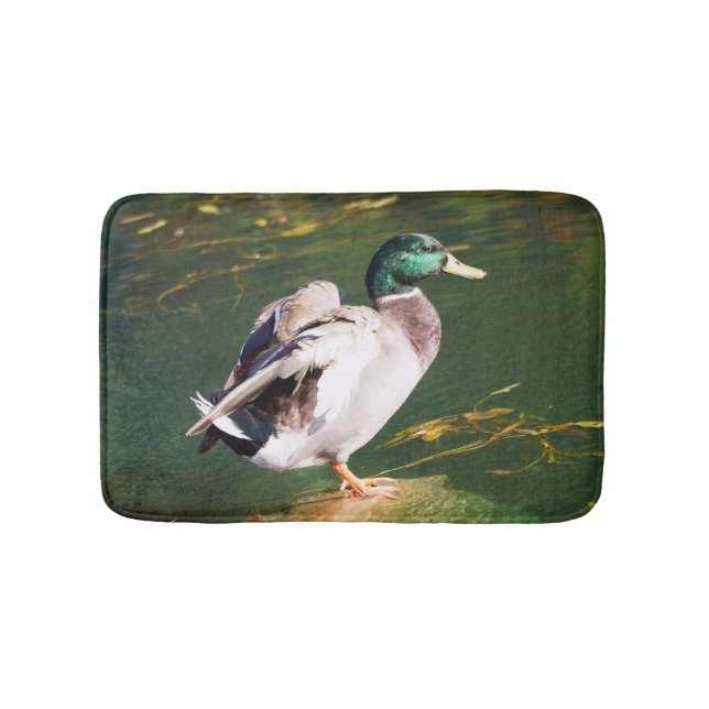Mallard Duck Bath Mat (Front)