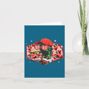 Mallard Duck Camouflage Happy Valentine's Day Hunt Card