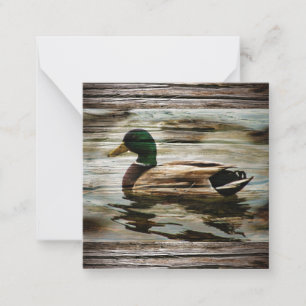 Mallard Duck Card