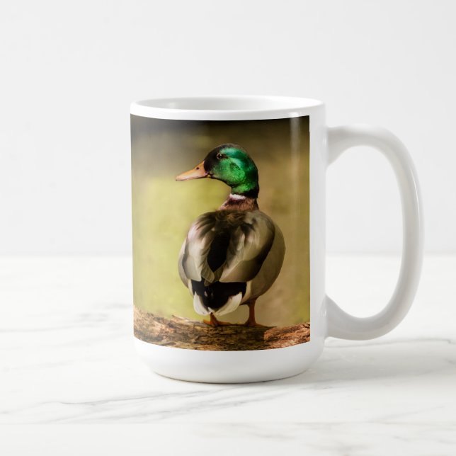 Mallard Duck Coffee Mug (Right)