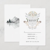 Mallard Duck Crest Elegant Lake Wedding