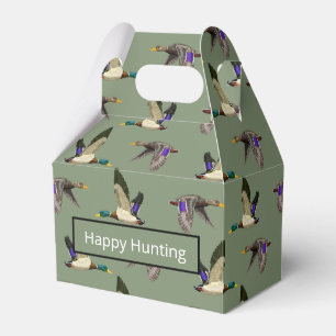 Mallard Duck Gift Favour Box
