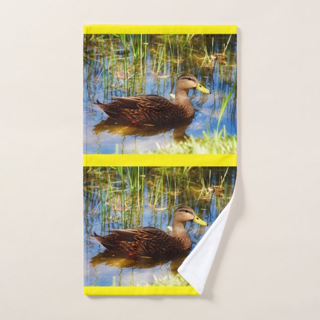 Mallard Duck Hand Towel (Hand Towel)