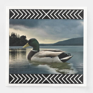 Mallard Duck Lake Napkin