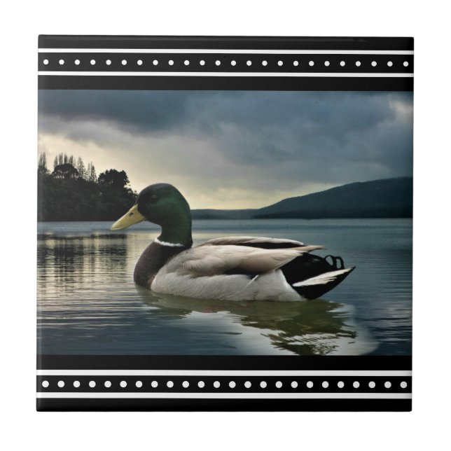 Mallard Duck Lake Tile (Front)