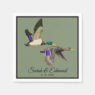 Mallard Duck Lovers Napkin