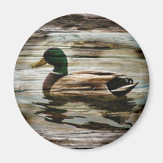 Mallard Duck Magnet (Front)