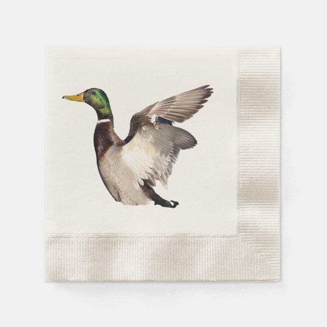 Mallard Duck Napkin (Front)