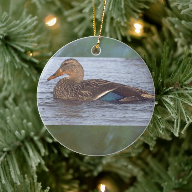 Mallard Duck Ornament  (Tree)