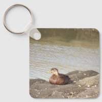 Mallard Duck Photo Keychain