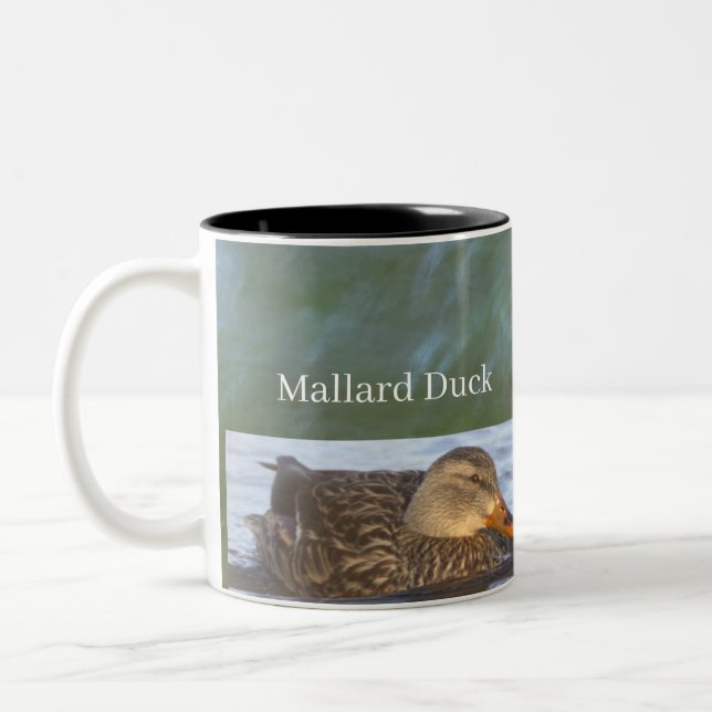 Mallard Duck Photo Mug (Left)