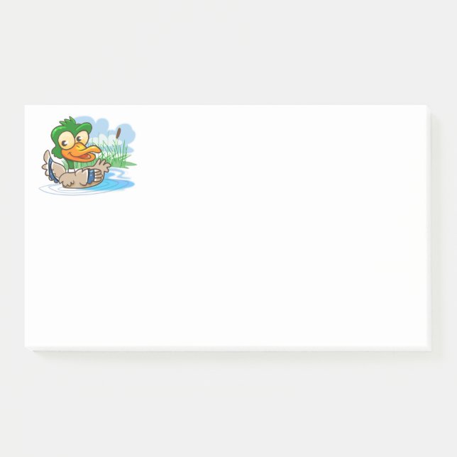 Mallard Duck Post-it Notes (Front)