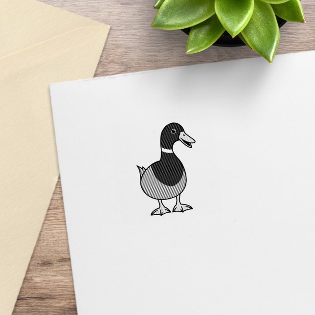 Mallard Duck Rubber Stamp (Creator Uploaded)