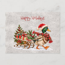 Mallard Duck Sleigh