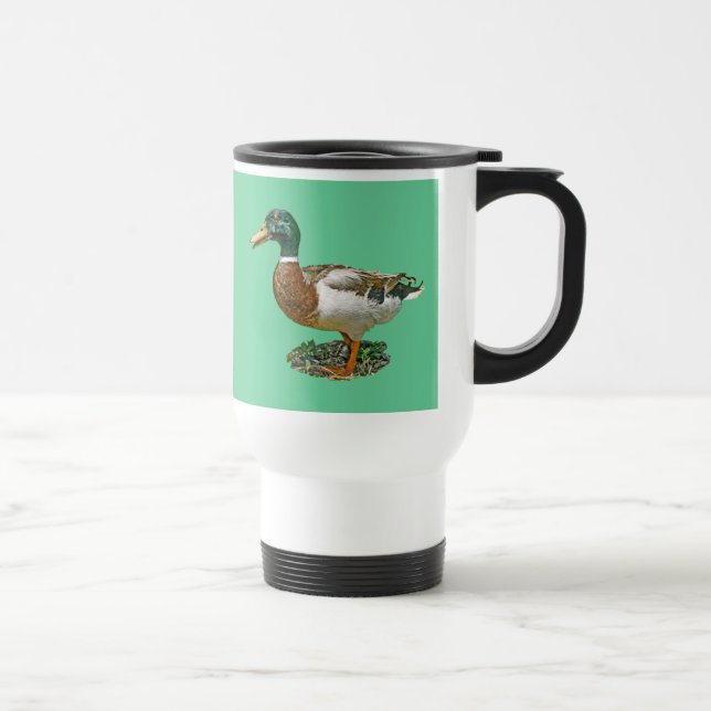 Mallard Duck Travel Mug (Right)