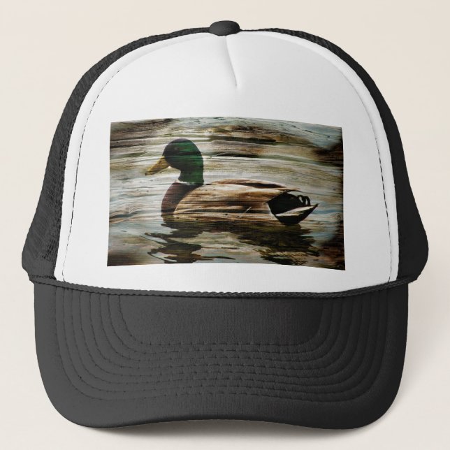 Mallard Duck Trucker Hat (Front)
