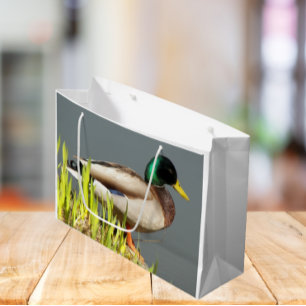 Mallard Duck Wildlife Photo Large Gift Bag