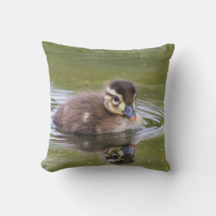 Mallard Duckling Outdoor Cushion
