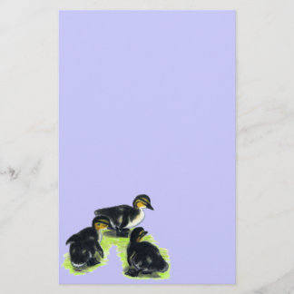 Mallard Ducklings Stationery