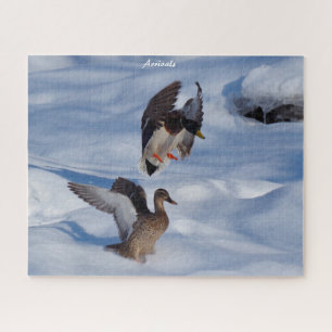 Mallard Ducks Departures Jigsaw Puzzle