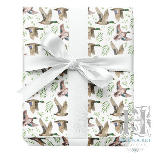 Mallard Ducks Gift Wrapping Paper