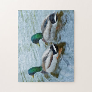 Mallard Ducks Jigsaw Puzzle