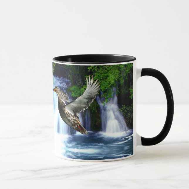 Mallard ducks mug (Right)