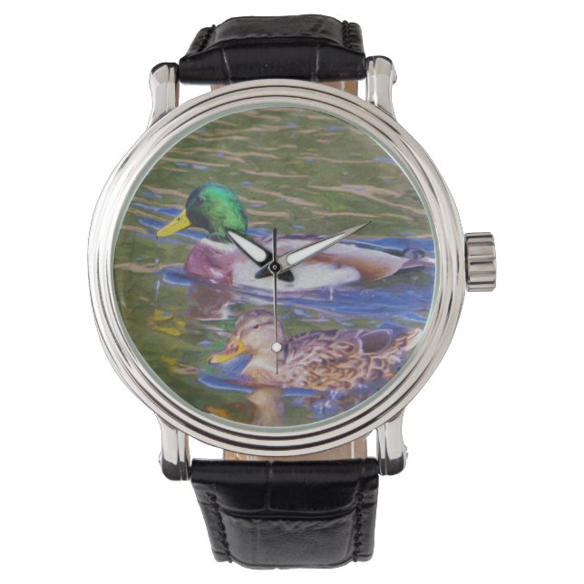 Mallard Ducks Watch (Front)