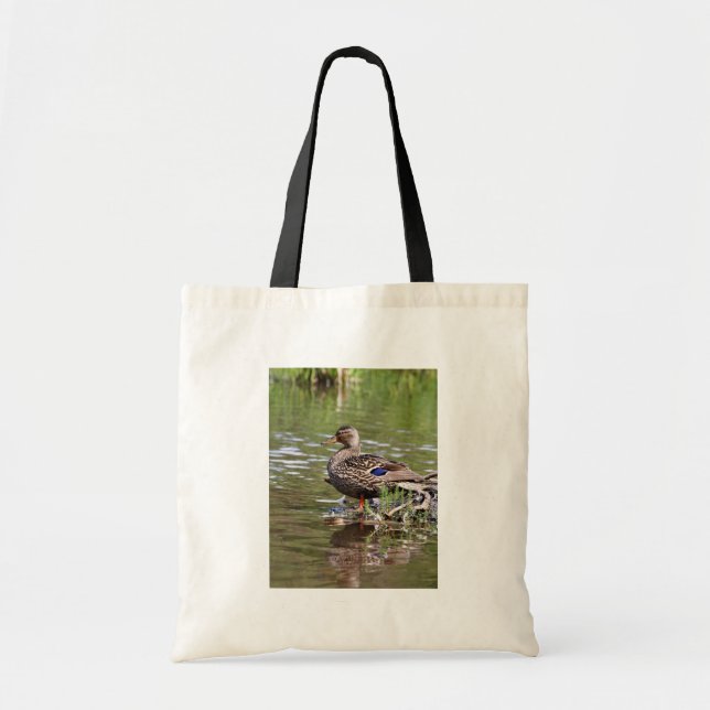 Mallard Hen Tote Bag (Front)