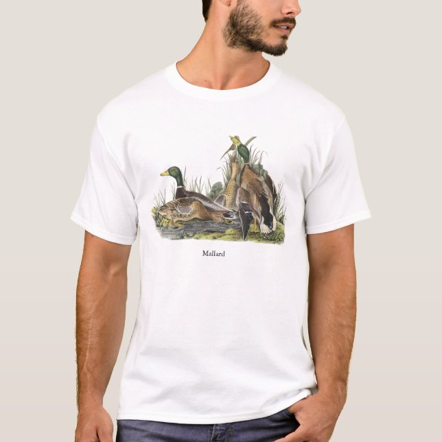 Mallard, John Audubon T-Shirt (Front)