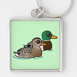 Mallard Pair Key Ring