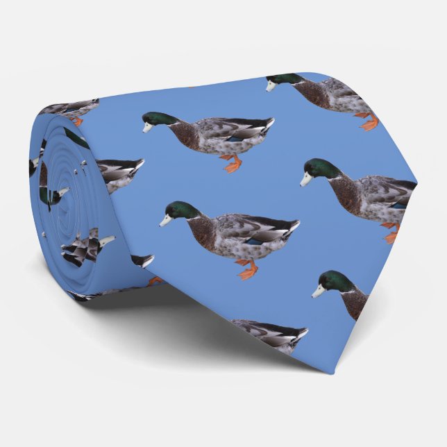 Mallard Tie (Rolled)