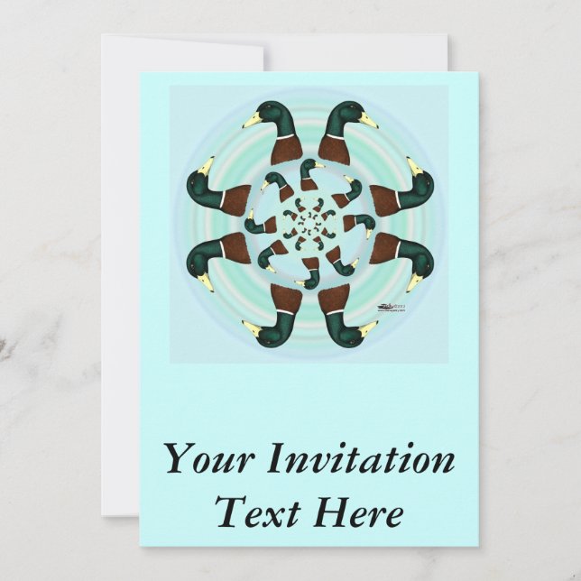 Mallards Galore! Invitation (Front)
