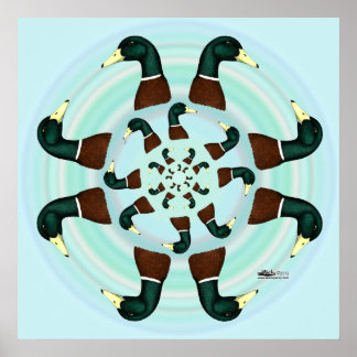 Mallards Galore! Poster