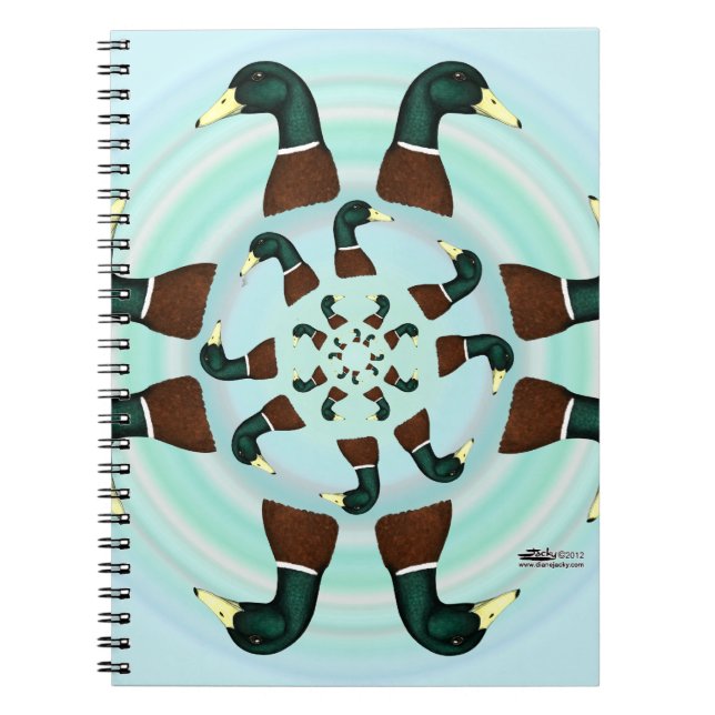 Mallards Galore! Spiral Notebook (Front)