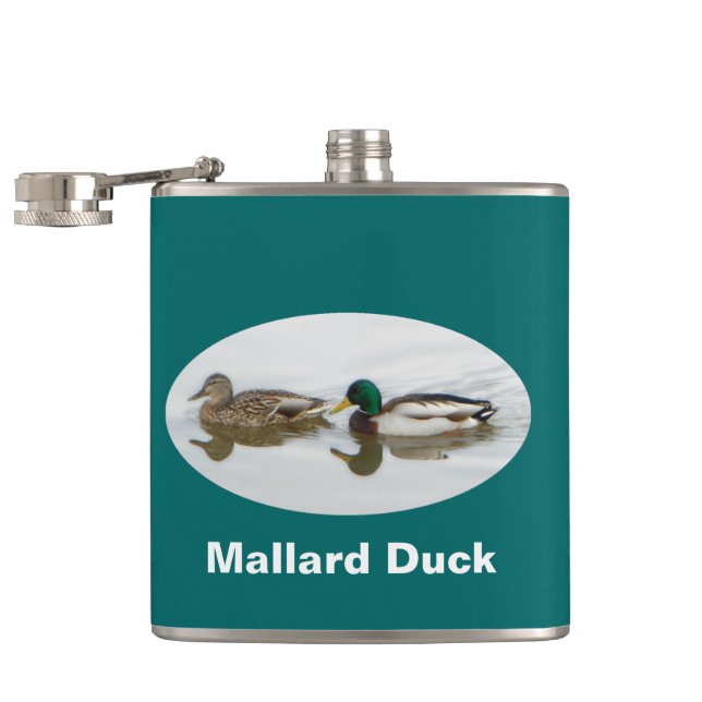 Mallards Hip Flask (Opened)