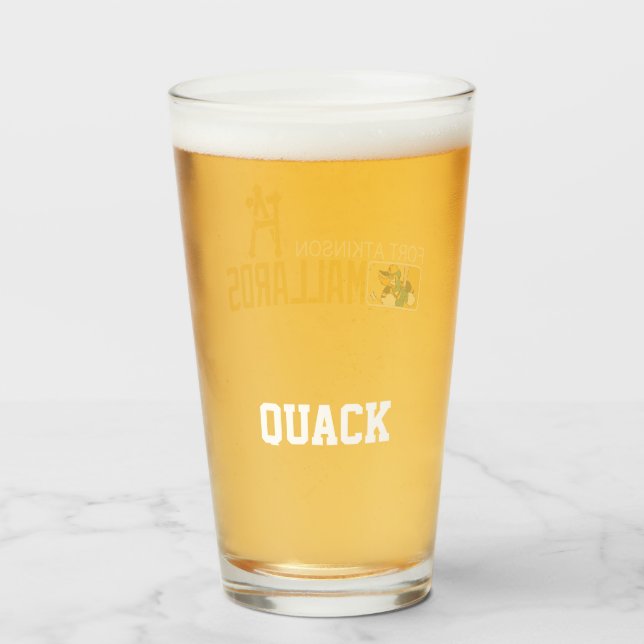 Mallards Pint Glass (Back Filled)