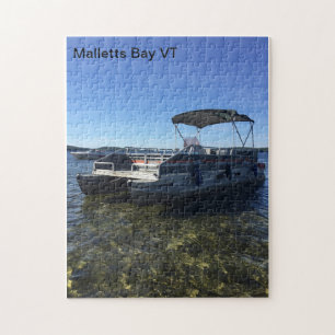 Malletts Bay Pontoon Boat Puzzle