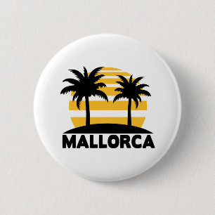 Mallorca 6 Cm Round Badge
