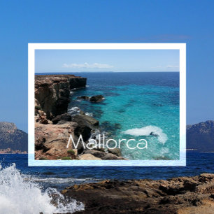 Mallorca Coast, Balearic Islands, Spain Postcard