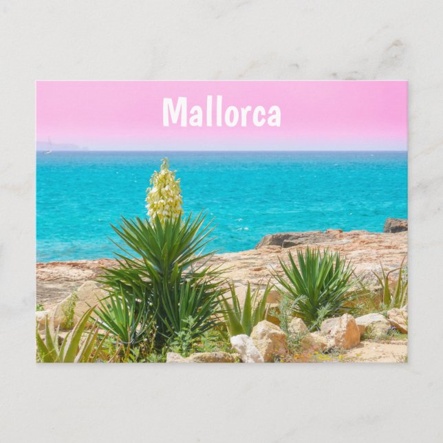 Mallorca Coast Postcard (Front)